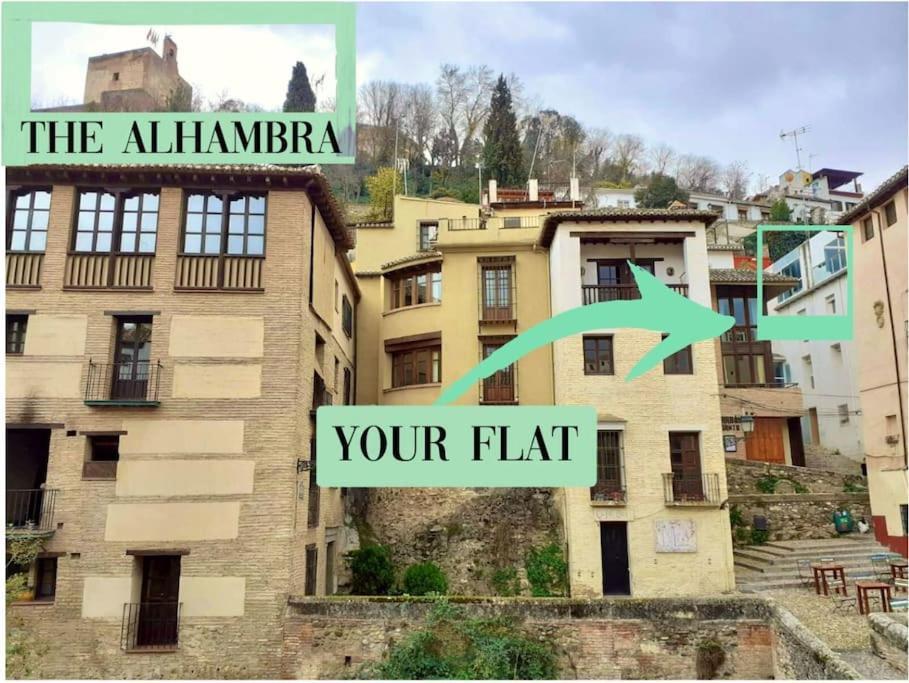 그라나다 Amazing Loft! Rooftop Terrace! Alhambra Views! 아파트 외부 사진
